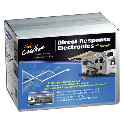Carefree manual awning replacement.  With Direct Response Electronics R...