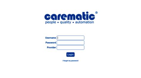 Carematic Login Websites general directory