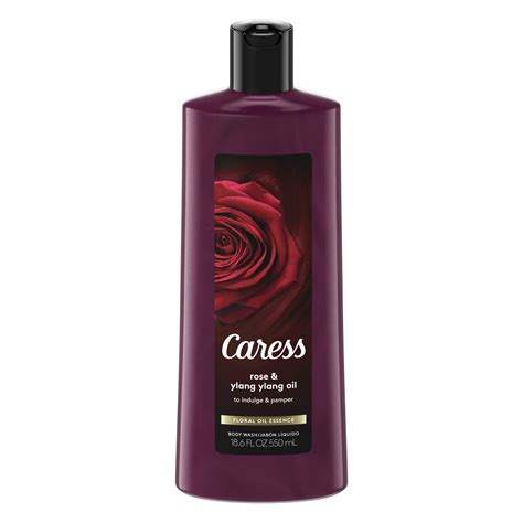 Caress Rose & Ylang Ylang Oil Body Wash - 18.6 Fl Oz : Target