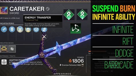 Caretaker god roll destiny 2. Iterative Loop PVE God Roll. If you’re using Iterative Loop in Destiny 2 PVE, it’s probably for Voltshot. On a fusion rifle, this perk acts somewhat similarly to Reservoir Burst. Get a kill, reload, fire off a Voltshot volley, and repeat. It’s easy and fun to use, though the relatively short range may be an issue in more difficult content. 