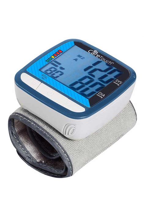 The CareTouch blood pressure monitor is a digital monitor intended for use in measuring blood pressure and heartbeat rate with wrist circumference ranging from 5″ – 8″. INCLUDES. The CareTouch fully automatic wrist blood pressure monitor classic edition includes the following items: 1 CareTouch fully automatic wrist blood pressure monitor …