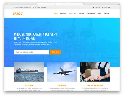 Cargo Design templates