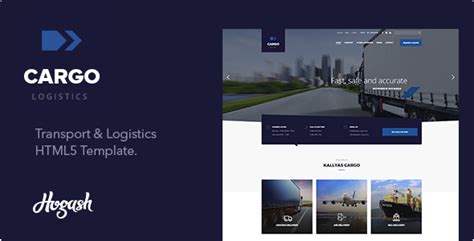 Cargofleet Cargo Transport And Logistics Html Template