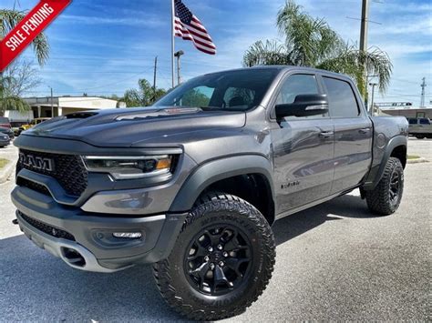 Sold only in Crew Cab 4WD specification, the 2022 Ram 1500 TRX sp
