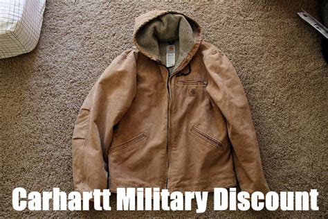Carhartt military discount. Carhartt offers an exclusive discount of 15% for first responders. To avail the discount, you need to sign up at ID.me. Upload a relevant document, along with your name and profession details, to prove … 