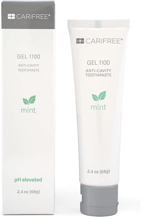 CariFree Gel 1100 (Mint) Anti-Cavity Fluoride Toothpaste …