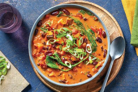 Caribbean Kidney Bean & Coconut Soup Recipe HelloFresh