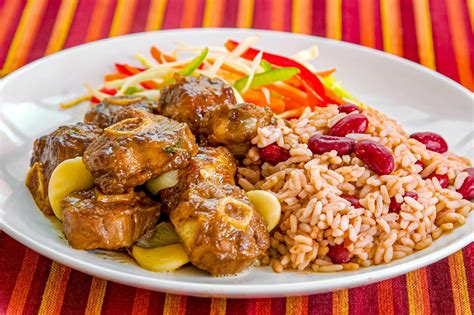 Caribbean caribbean food. authentic Jamaican dishes such as Jerk Chicken, Oxtail, Curry Goat, Ackee & Saltfish, Escovitch & Brown Stew Fish, Rice, and Peas, plus many more just a click ... 