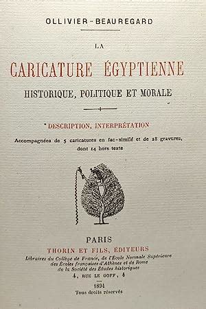 Caricature égyptienne, historique, politique et morale. - A handbook of literary terms by m h abrams.