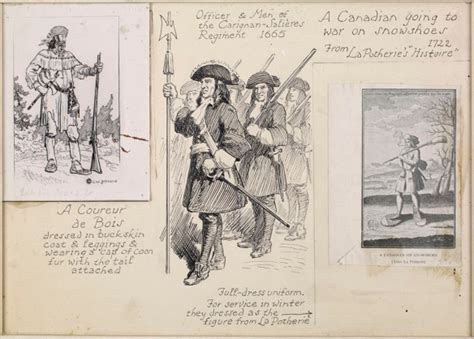 Carignan-Sali&egrave;res Regiment Officers and Soldiers - Filles du roi