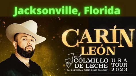 Carin leon jacksonville fl. Carin Leon - Colmillo De Leche Tour is happening on Friday, Sep 29, 2023 at 8:00pm at the venue VyStar Veterans Memorial Arena in Jacksonville, FL 