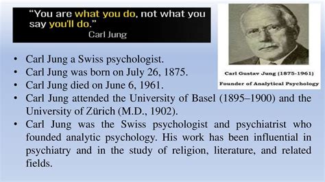 Carl jung biography powerpoint lesson