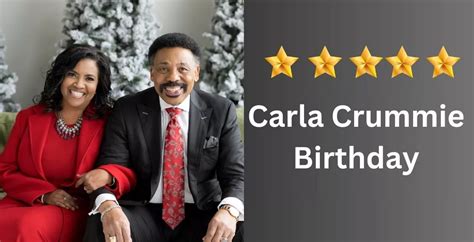 Carla crummie birthday. Tony Evans Celebrates Marriage to Fiancée Carla Crummie in Private Ceremony: ‘Marriage Is a Blessing’. Pastor and author Tony Evans married his fiancée Carla in a private ceremony in recent days, and the two are “excited to continue serving the Lord together,” his church said in an announcement Sunday. 405. 