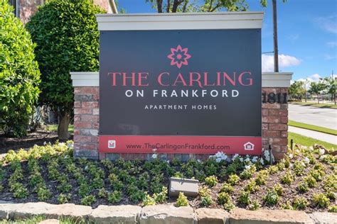 Carling on frankford. The Carling On Frankford 1811 E Frankford Road, Carrollton, TX 75007. 1 BED: $925+ 2 BEDS: $1,270+ View Details Contact Property Today Compare Country Square Apartments 3015 Country Square Dr., Carrollton, TX 75006. 1 BED: $929+ 2 BEDS: $1,289+ 3 BEDS: $1,619+ View Details ... 
