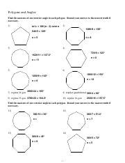 Carlos Olivero - Polygons and Angles.pdf - Kuta Software