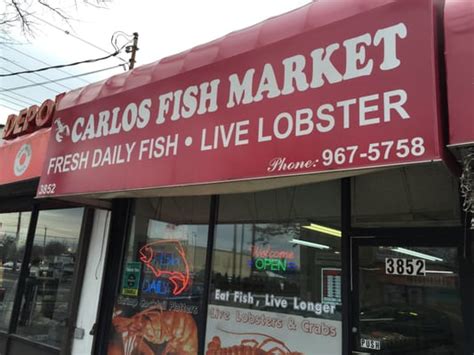 Carlos fish market staten island. The Best 10 Seafood Markets near Staten Island, NY 10312. Sort:Recommended. 1. All. Price. Open Now. Offers Delivery. Offers Takeout. Accepts Credit Cards. 1 . Carlos Fish Market. 4.2 (32 reviews) Seafood Markets. $$Eltingville. “Best seafood market. Always fresh. Very friendly and accommodating. Really good crab cakes also...” more. Delivery. 