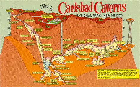 Carlsbad caverns map. The official travel site of the USA. Search Bookmarks Submenu Map ... Carlsbad Caverns National Park New Mexico. View more. Exploring passages along a cavern ... 