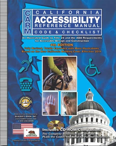 Carm california accessibility reference manual code checklist 4th ed w cd rom. - Mercedes sprinter 308 cdi owners manual.