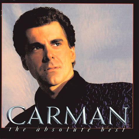 Carman christian singer recording cartoon