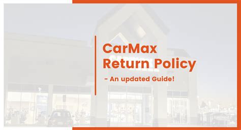 Carmax arbitration policy. CarMax has rolled out its new “Love Your Car Guarantee” policy this week, extending the company’s seven-day vehicle return policy to 30 days. CarMax, which is the nation’s largest used car ... 