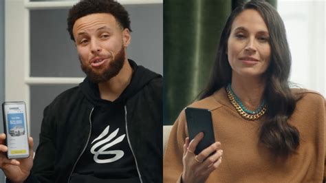 Mar 29, 2021, 7:54 AM PDT. In the ad, an agent fawns over working with a "4-time champ." When Curry replies that he's won 3, the agent reveals that he was referring to Sue Bird..... 