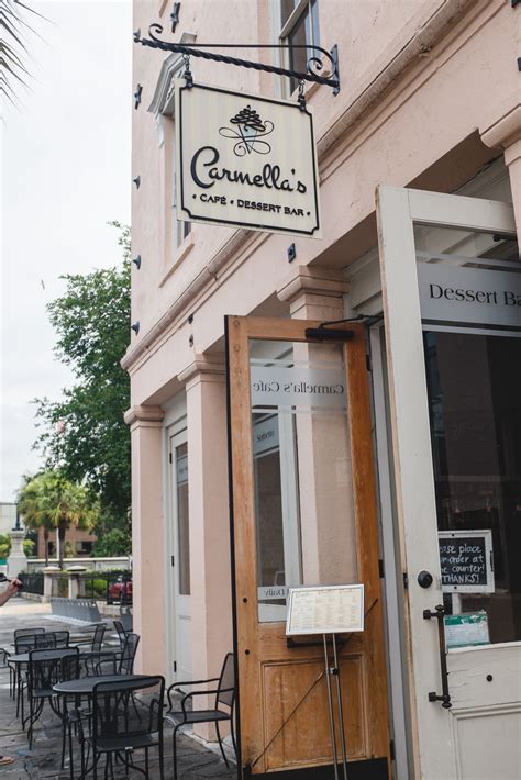 Carmella's charleston. Carmella's Cafe and Dessert Bar starstarstarstarstar_half 4.5 (327). Rate your experience! $$ • Wine Bars, Cafe Hours: 8AM - 12AM 198 E Bay St STE 100, … 