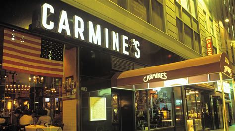 Carmine's nyc. Welcome to Carmine’s Legendary Family Style Italian and Virgil’s Real BBQ restaurants. Established in NYC since 1990, and known for our massive portions, Carmine’s offers an exceptional value to its guests through the many dishes of Southern Italian cuisine. 