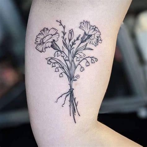 Carnation flower tattoo. Things To Know About Carnation flower tattoo. 