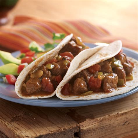 Carne Guisada Taco (SS) Calories, Carbs & Nutrition Facts