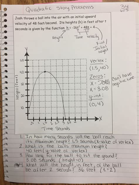 Carnegie Learning Algebra 1 Answer Key
