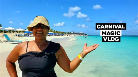 Carnival Magic Cruise Vlog Nassau Bimini Half Moon Cay