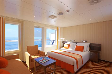 Carnival Radiance Ocean Suite Stateroom Details - Cruise Deck Plans