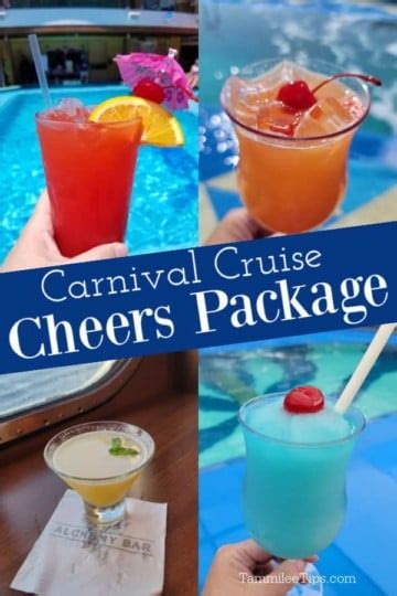 Carnival cruise cheers package. Drink Package If you’re taking a cruise aboard a Carnival ship, then chances are that you’ve seen mention of the CHEERS! beverage package. And you’re likely wondering if it’s worth the money. Put simply, this package is an “all-you-can-drink” plan that covers alcoholic and non-alcoholic 