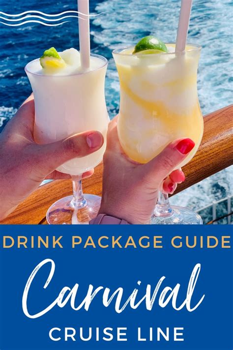 Carnival’s program, CHEERS!, includes 15 non-alcoholic and alcoholic drinks per day, per person. This includes all spirits (including cocktails), beer, wine (valued at $20 or less per serving .... 