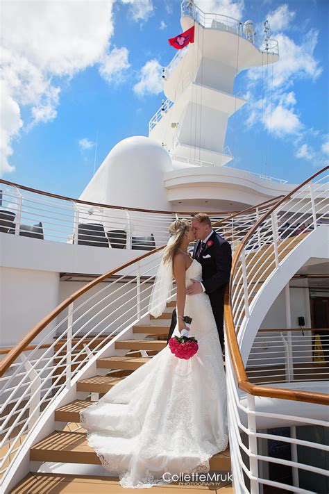 Carnival cruise wedding. Price: $4,650 for up to 50 guests. Royal Caribbean will arrange for entertainment, flowers, reception events, spa and salon treatments, photography, and a honeymoon. Make sure you discuss all ... 