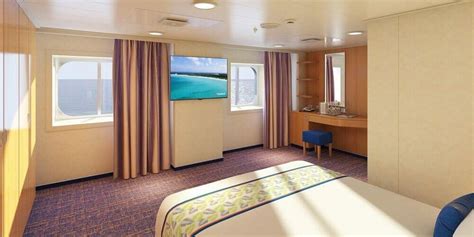 Carnival ocean view room. Check out our room tour of Carnival Sunrise Ocean View Room set-up to sleep 3. The couch was converted to be a single bed. Room 1243 is located on the River... 