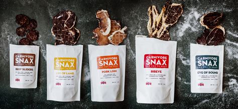 Carnivore snax. Carnivore Snax is a high-protein meat snack offering on-the-go convenience with zero carbs. They start with 100% grass-fed meat sourced from farms in the United States that use regenerative agricultural practices to produce healthy animals while restoring nutrients to our soil. Each one only contains two ingredients: meat and salt. 