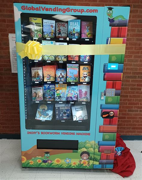 Carol City Elementary unveils book vending machine in effort to motivate youth literacy