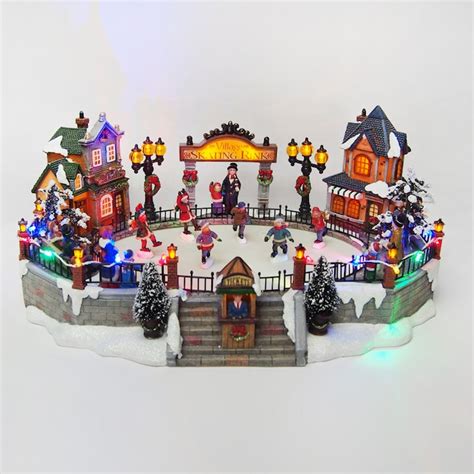 Carole Towne Christmas Village Cuckoo Clock Lighted Musical Village Scene. Item # 4950833 |. Model # NM-X21234AA. Get Pricing & Availability. Use Current Location. Item with LED light, with music. DC adapter included.