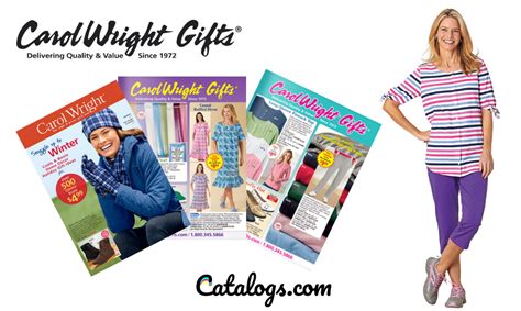 About Carol Wright Gifts. Since 1972, Carol Wright Gifts has been a leading direct mail marketer of affordable gift items, apparel, footwear and personal care items including: diet & exercise aids, skin & dental care items, and sight & sound aids. Over the years, we have expanded our product selection to include discounted home furnishings, bed ...
