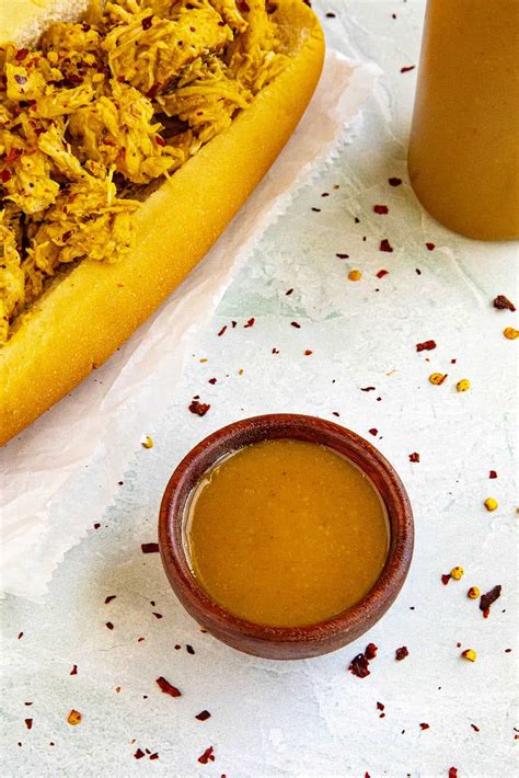 Carolina Mustard BBQ Sauce Recipe - Chili Pepper Madness