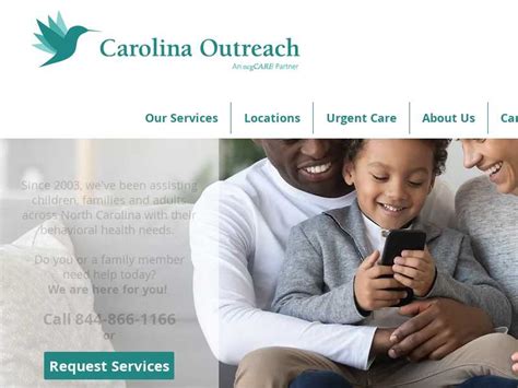 Carolina outreach. Carolina Outreach. Contact: Christina Cortell. 935 Shotwell Rd. Suite 104A Clayton, NC 27520 712 Wilkins St. Suites D & E Smithfield, NC 27577 Clayton office: 919-359-0669 Smithfield office: 919-300-4315 referrals@carolinaoutreach.com Home Page. More Info. 