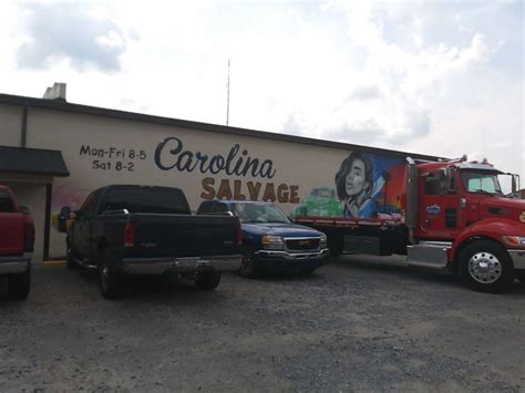 Carolina salvage rock hill sc. The auto care supplies at Carolina Salvage in Rock Hill will make your detailing project easy and efficient so stop by today and grab your must-have items. Directions. Pineville (13.8 mi) Boyd Hill (2.55 mi) Regent Towne Center (12.01 mi) Pineville (14.14 mi) Rock Hill (4.49 mi) Fair Forest Farms (16.85 mi) Extending the family? Head on over to ... 