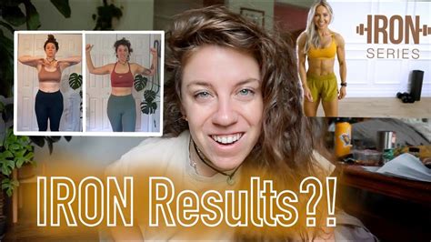 Caroline girvan iron before and after. For anyone doing Caroline's Iron calendar and looking for some support! 