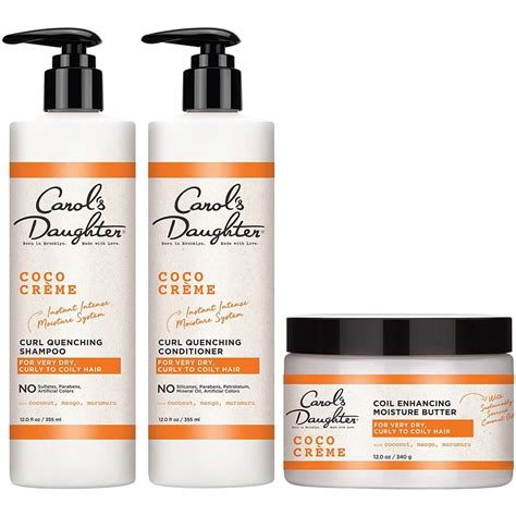 Carols daughter. Do not rinse out. Ingredients & Fragrance: Made with Pro-vitamin B5, Soy Protein and Aloe. Carol’s Daughter Wash Day Delight Cream to Serum Hair Moisturizer with Aloe and Glycerin helps prevent frizz, detangle and soften. Lightweight, curly hair cream serum hair moisturizer blended with Aloe and Glycerin to provide intense hydration and … 