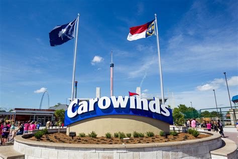 Carolwinds - Fun Park for our family. Our family of 5 went to Carowinds in early April during our spring break. Kings Island is our typical amusement park, so it was nice to try a different Cedar Fair park. Carowinds had lots of roller coaster options, and other rides to choose from.