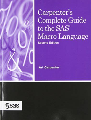 Carpenter s complete guide to the sas macro language 2nd. - El nino que perdio su nombre.