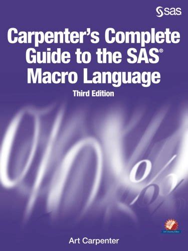 Carpenters complete guide to the sas macro language. - Manual de servicio para tractor sx 75 iseki.