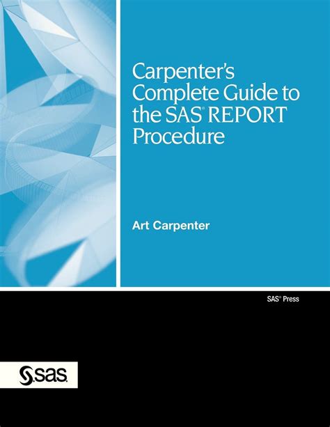 Carpenters complete guide to the sas report procedure sas press. - Emergency one fire pump parts manual.