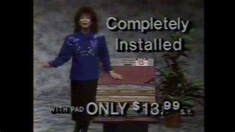 Carpet Corner (Kansas City) 1989 Commercial Rachelle Shows …